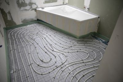 Heated Bathroom Flooring